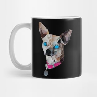 Geometric Chihuahua Mug